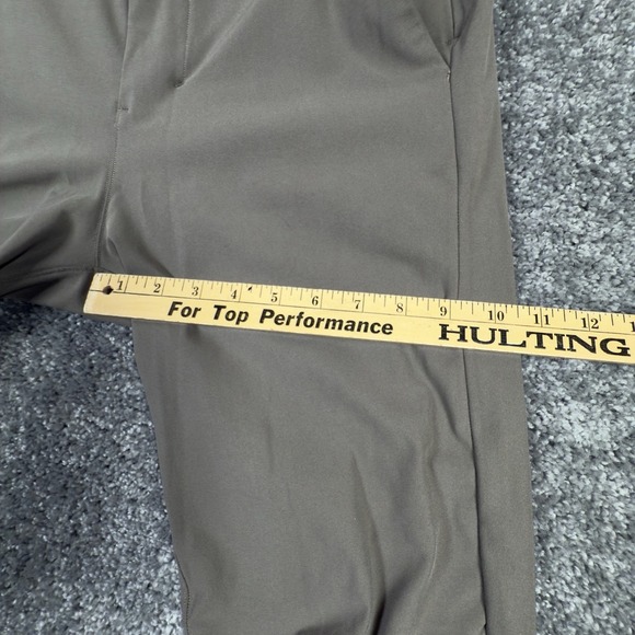 Lululemon Commission Slim Pants Men's 28x31 Brown Chino Golf Warpstreme **READ** - Picture 12 of 13